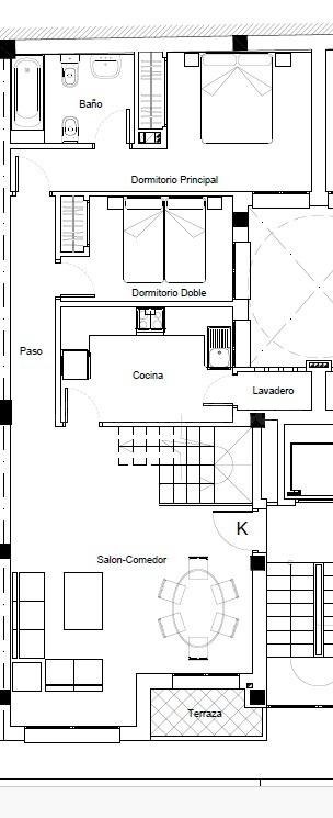 Vivienda en segunda planta y 4 áticos dúplex a estrenar en B - foto 3
