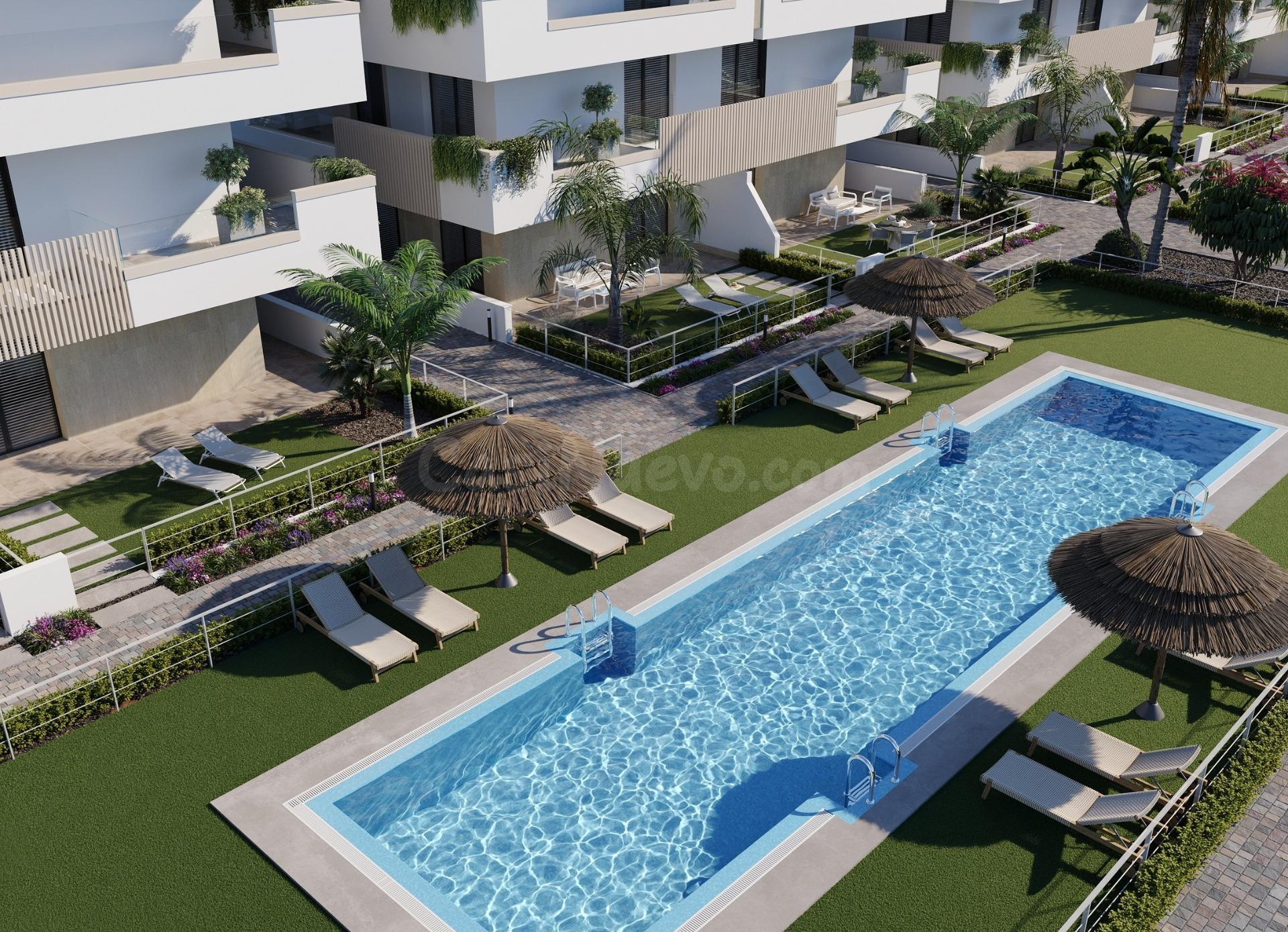 Apartamentos y bungalós de nueva construcción en Santa Rosal - foto 2