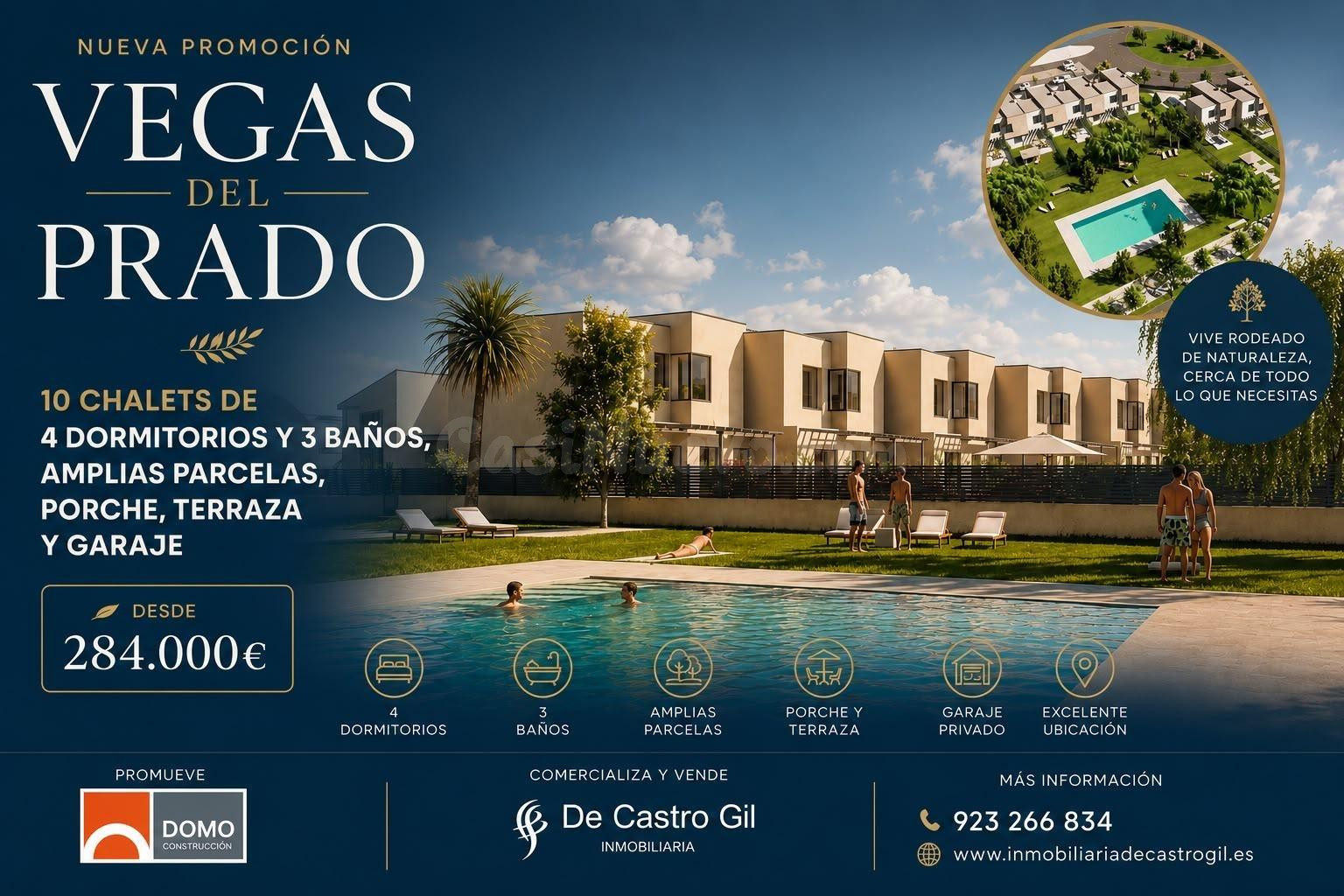 Promocion de Chalets en Nuevo Naharros