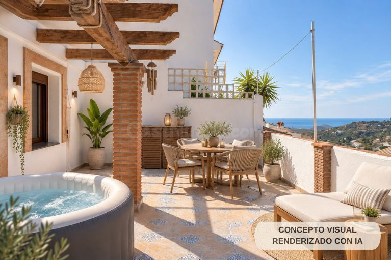 Casa singular con apartamento, estudio y terrazas panorámica - foto 4