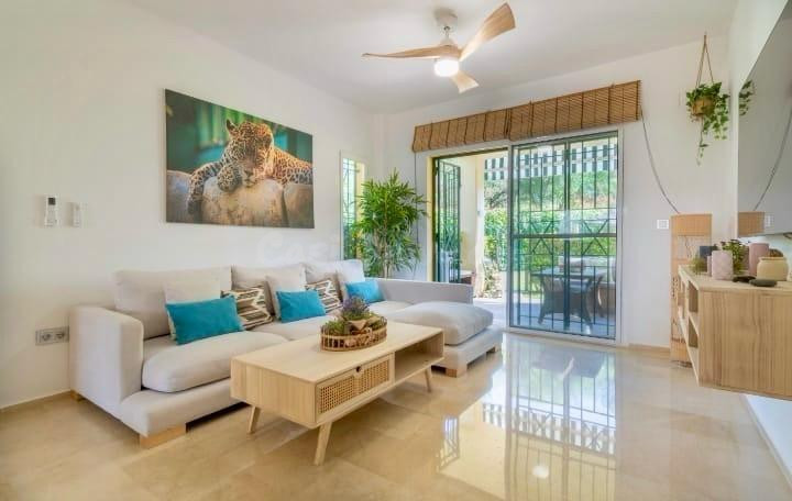 Planta baja con jardín privado y licencia turística en Rivie