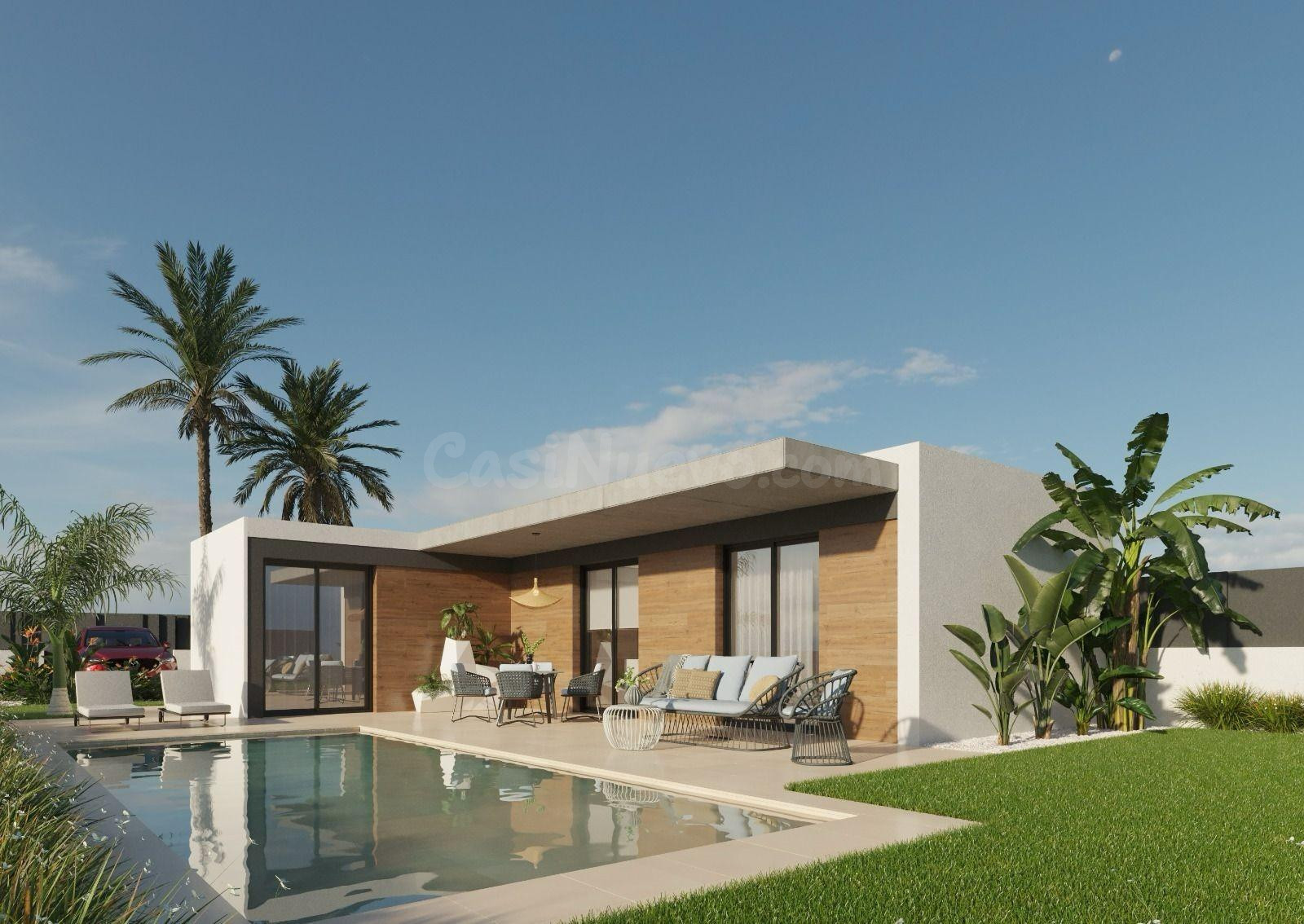 VILLAS DE OBRA NUEVA EN MOLINA DE SEGURA