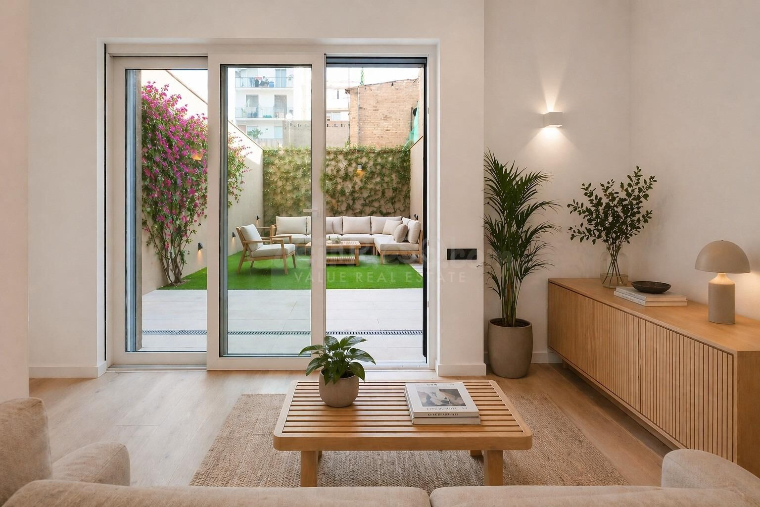 PLANTA BAJA CON JARDÍN A ESTRENAR EN SANTS.