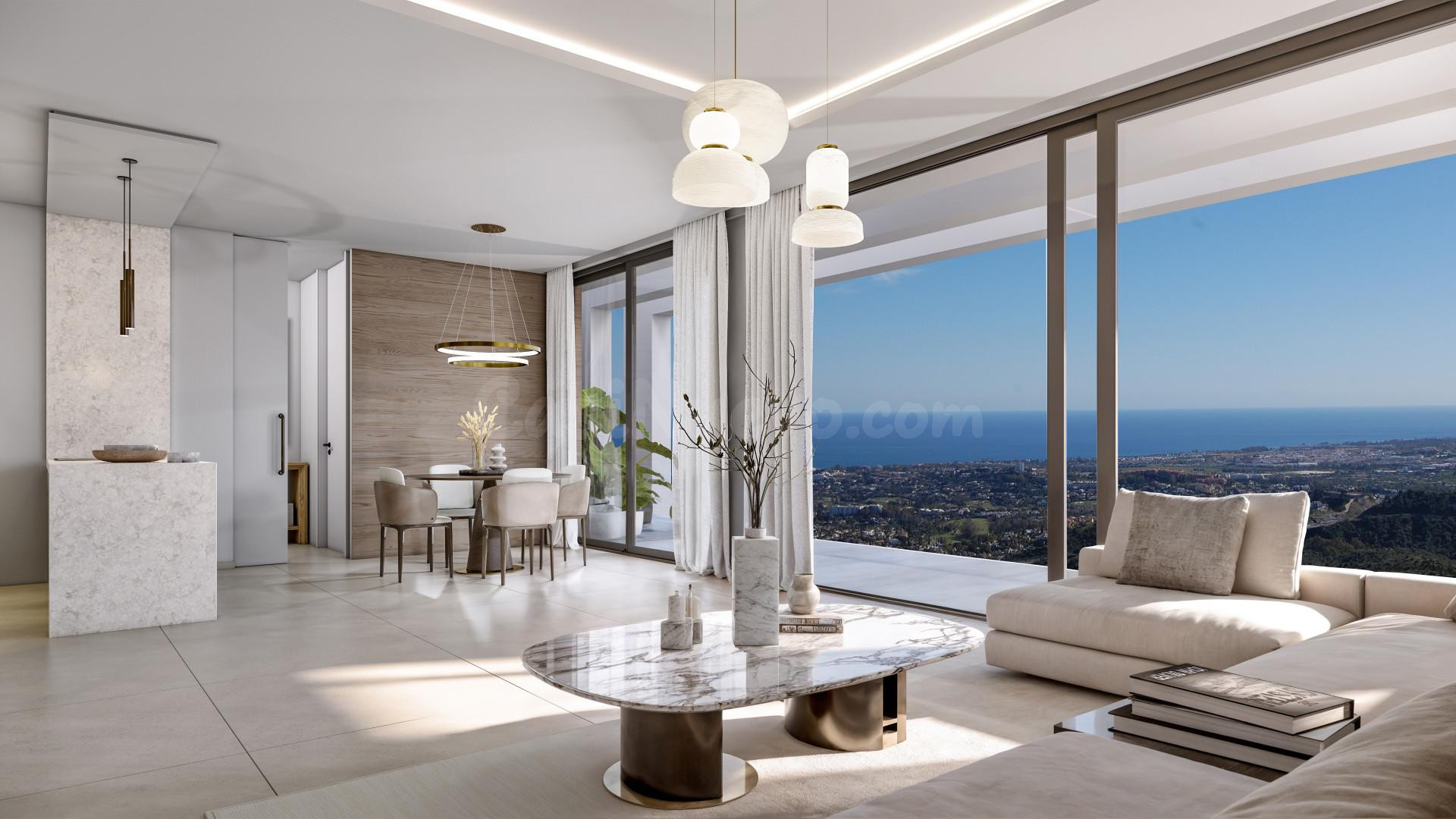 Exclusiva Villa en Real de La Quinta con vistas al lago y al mar.