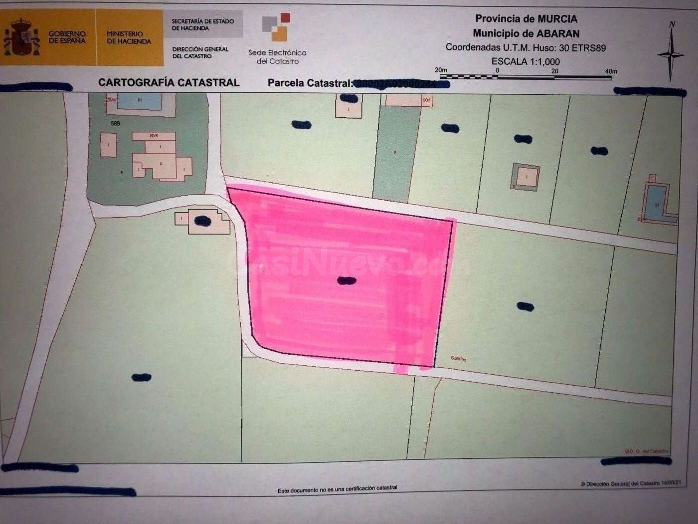 Venta Parcela Hoya Campo  3.800 metros con Agua Presion