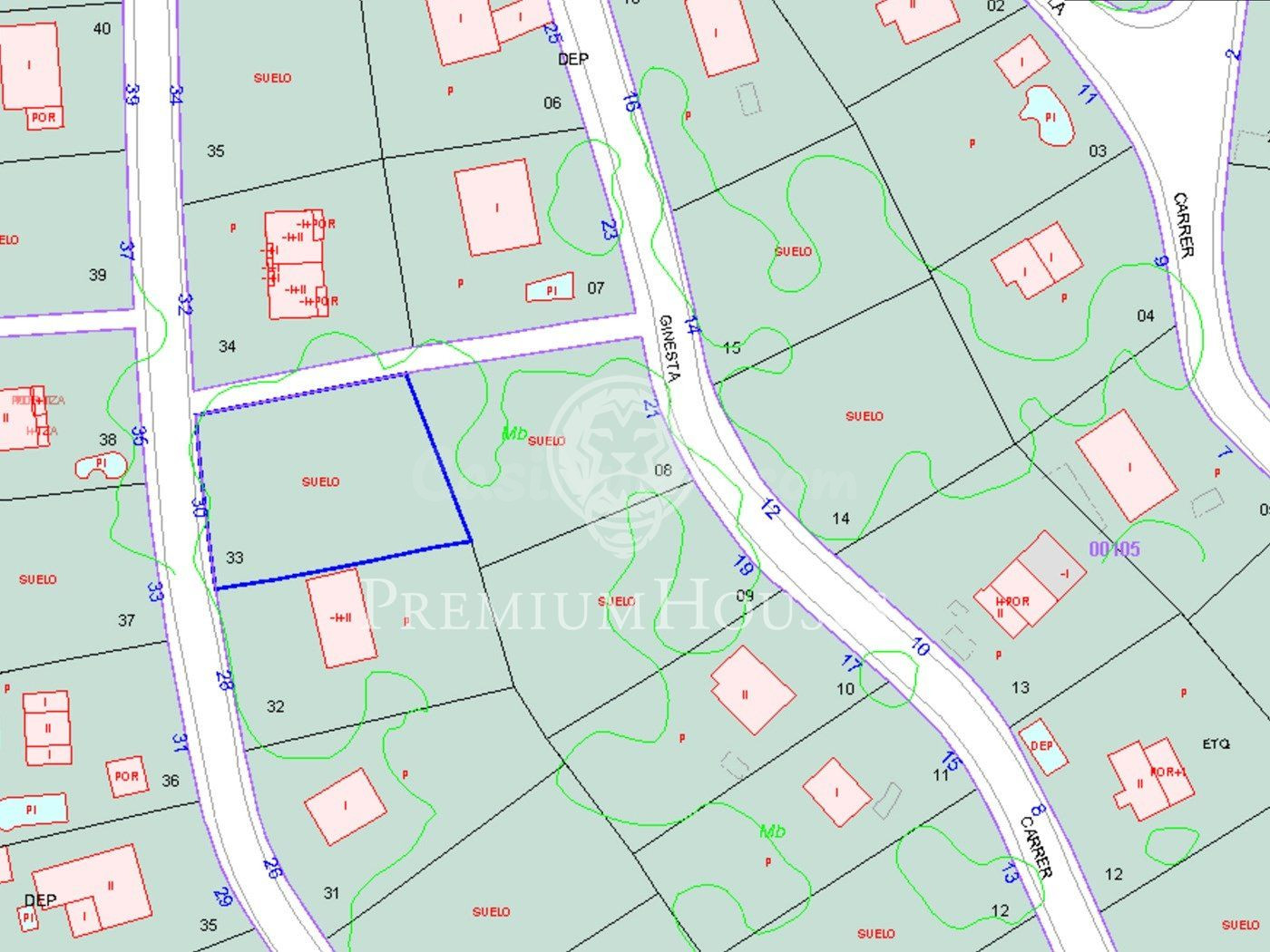 Terreno en Venta con vistas al Garraf en Pineda Park- Sant Pere de Ribes