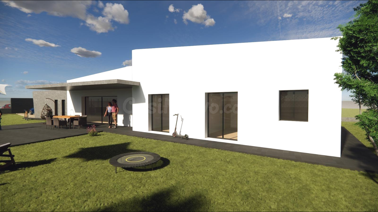 TERRENO EDIFICABLE CON PROYECTO APROBADO Y LICENCIA DE OBRA