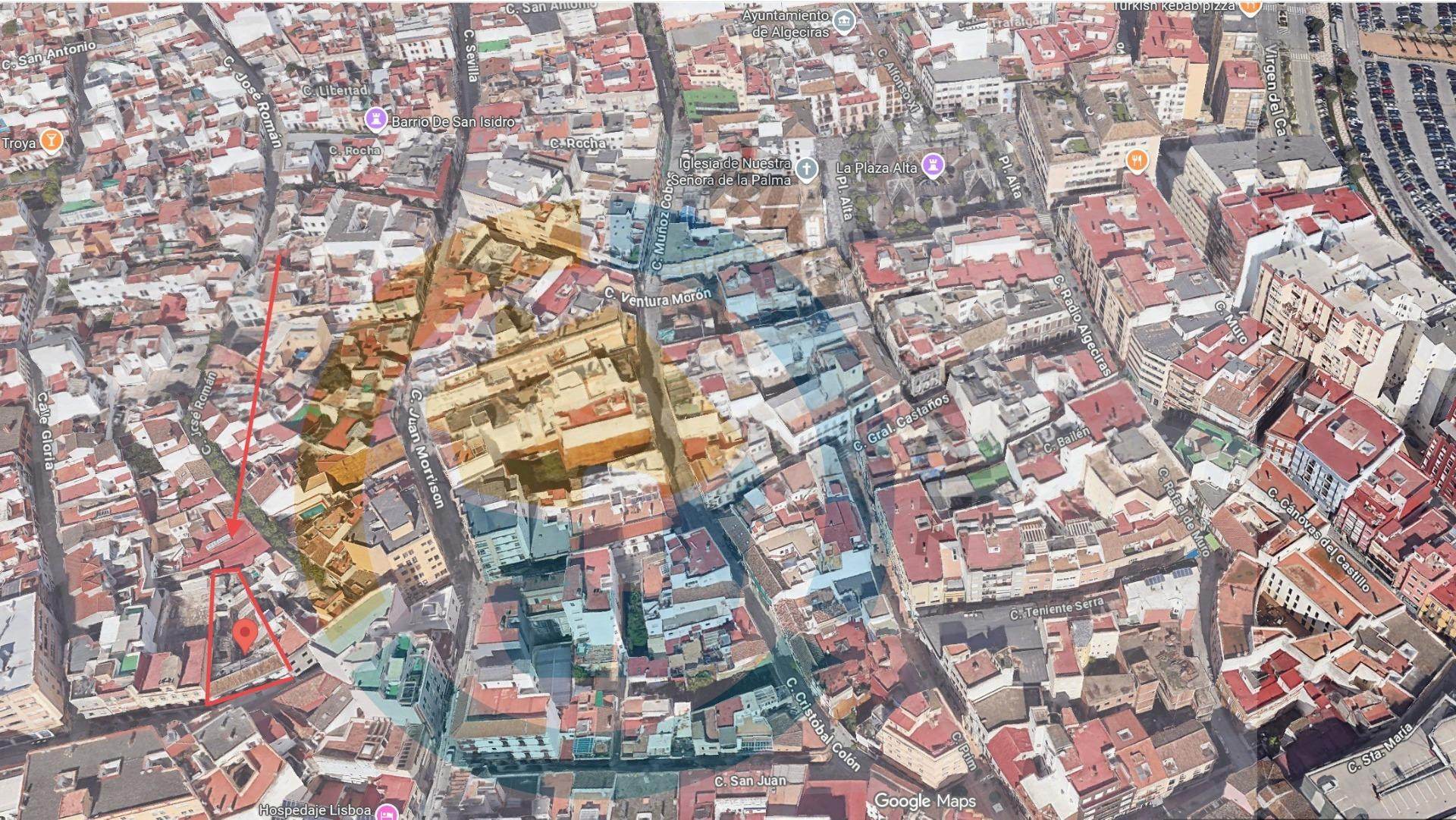 Oportunidad de inversión y desarrollo en pleno centro de Algeciras - Oportunidad para obra nueva – 50.000 €