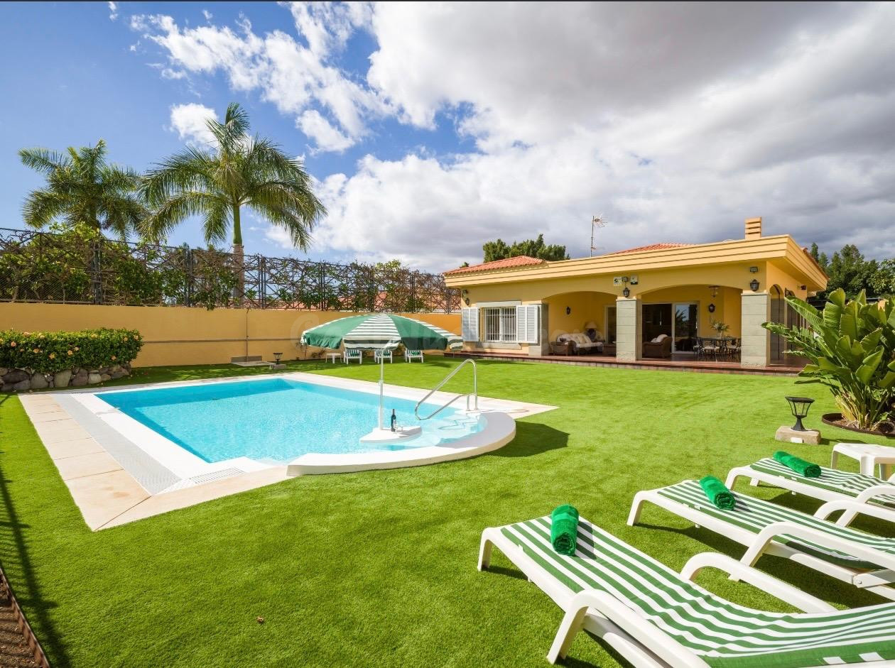 Chalet independiente en el corazón del Campo Internacional de Golf de Maspalomas