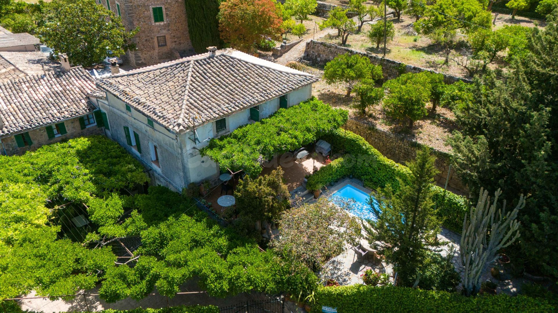 Casa de campo con licencia turística en Fornalutx, Serra de Tramuntana