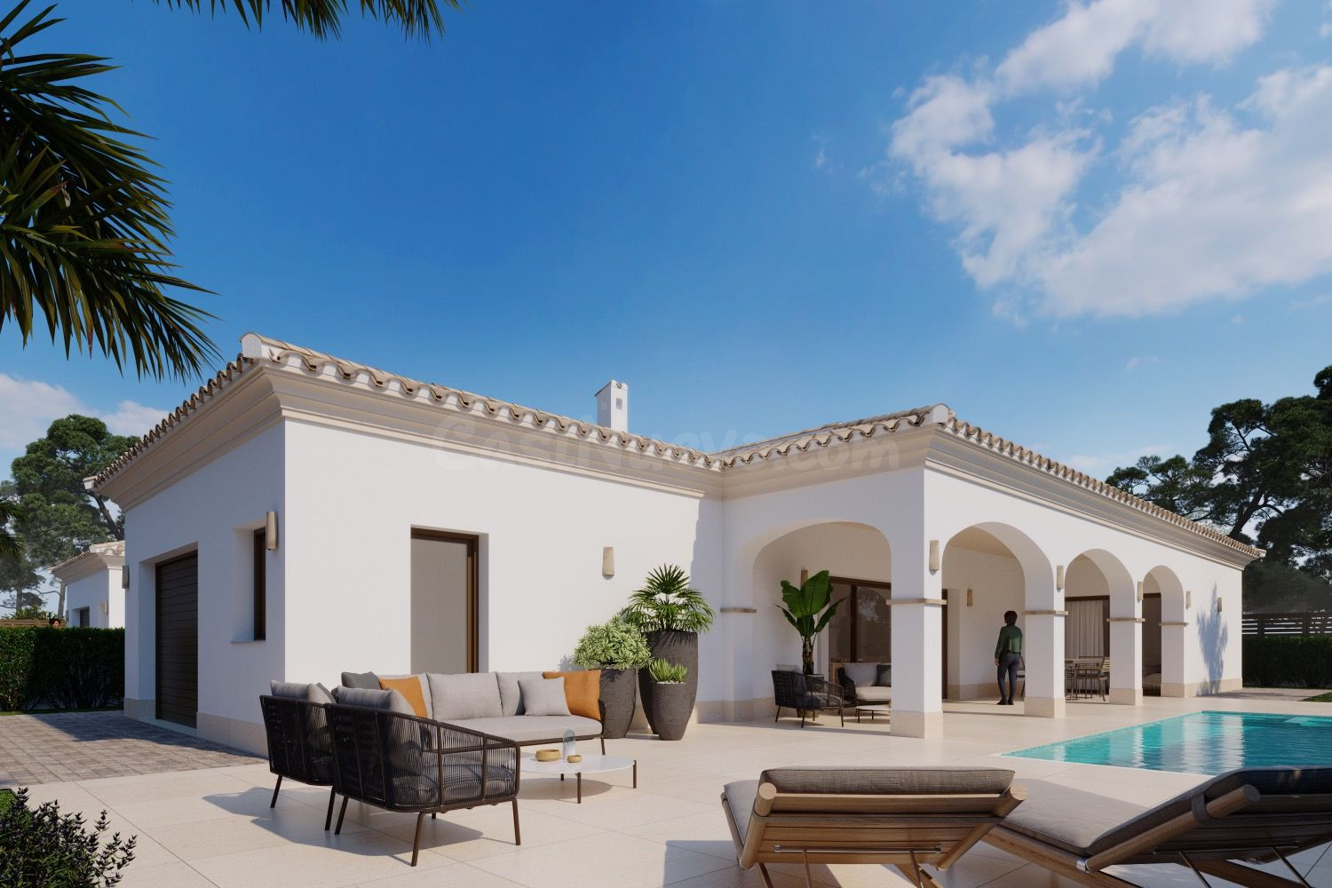 Villa 3 habitaciones 141m² en venta - Lo Pagán