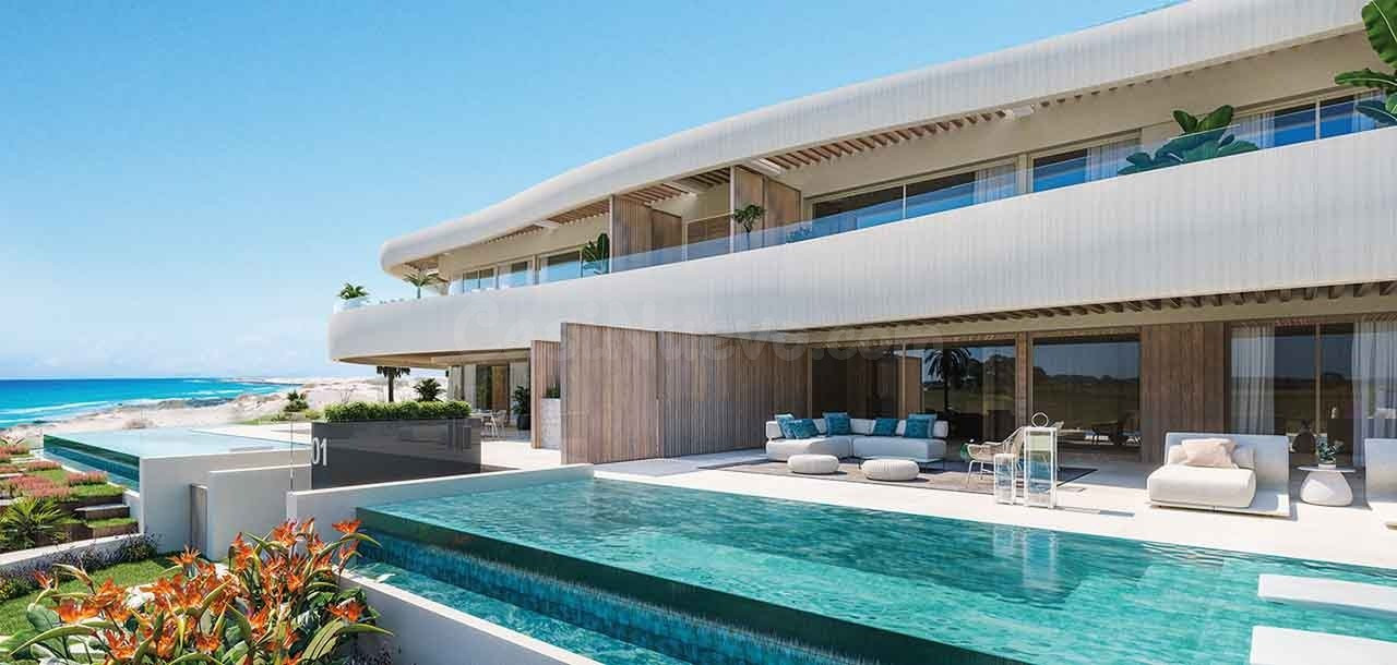 96 amplios apartamentos y casas pareadas con calidades excepcionales en Marbella