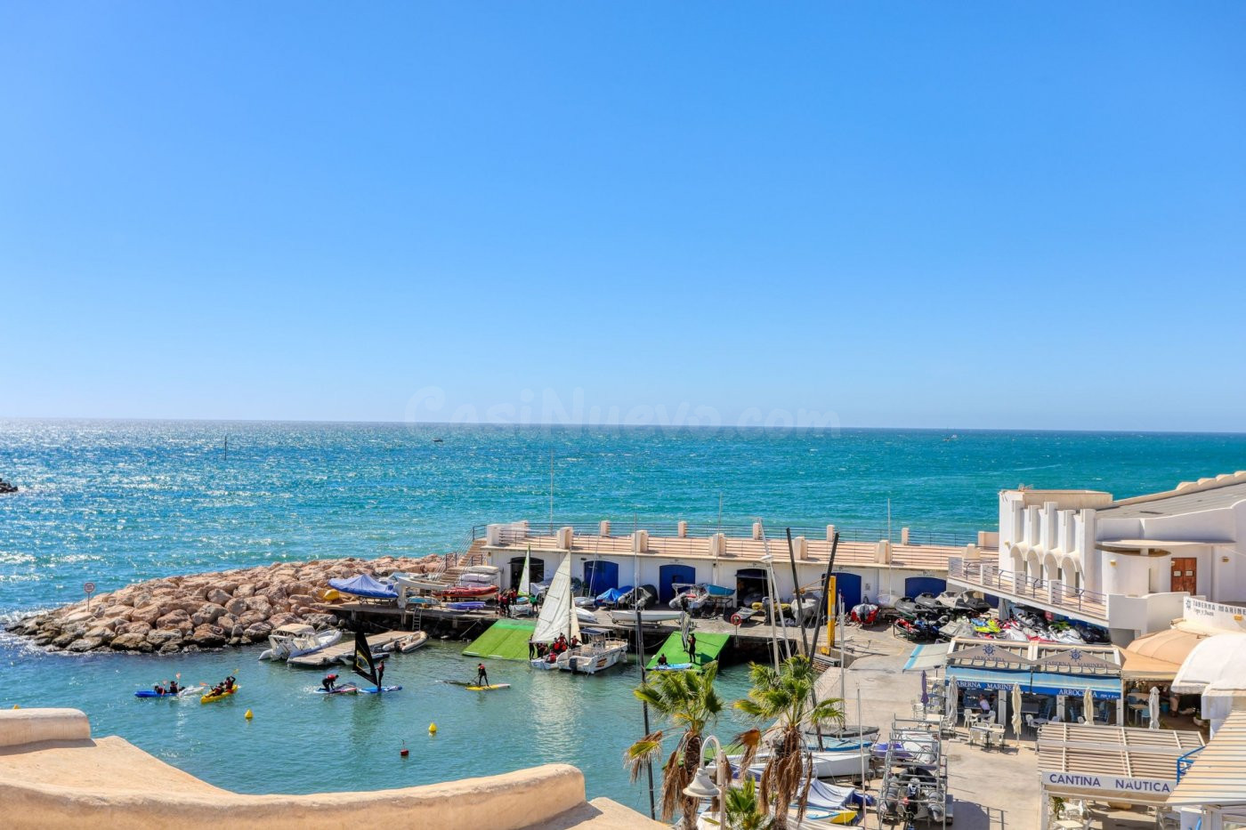 Piso en 1a linea de la playa - Puerto marina, Benalmadena