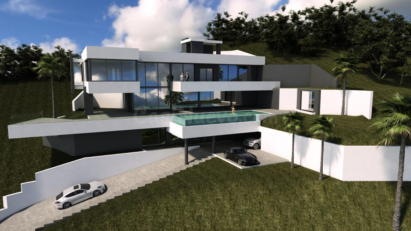 Terreno urbano con licencia para construir en Los Monteros, Marbella