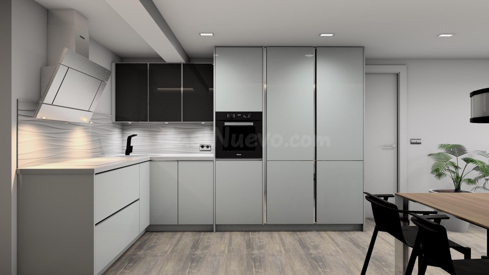 VIVIENDA A ESTRENAR ESTILO MODERNO CON ASCENSOR Y TERRAZA