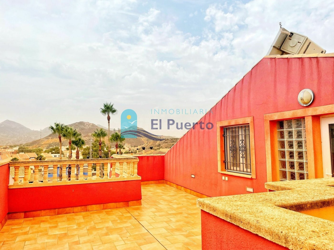 CHALET ADOSADO EN ZONA RESIDENCIAL DE MAZARRÓN. REF 1125