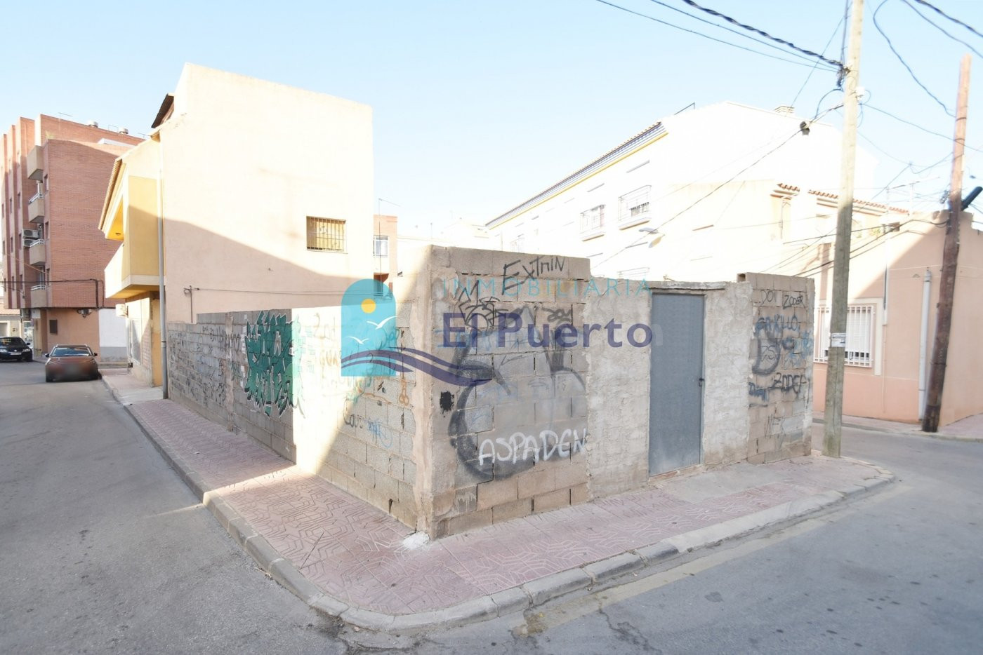 SOLAR CÉNTRICO PARA CONSTRUIR HASTA 2 ALTURAS EN MAZARRÓN - REF 56