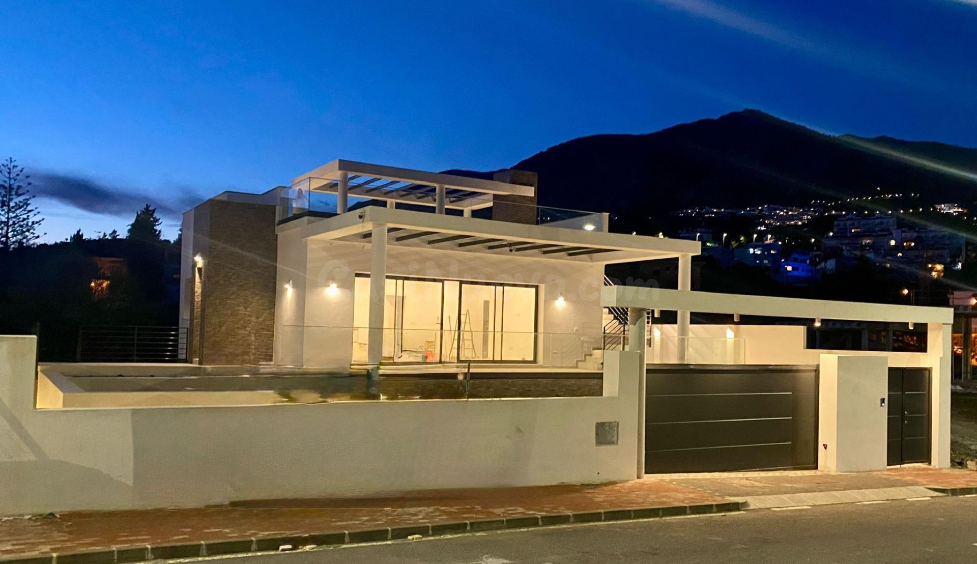 Villa de nueva construcción en Arrabal, Mijas Pueblo