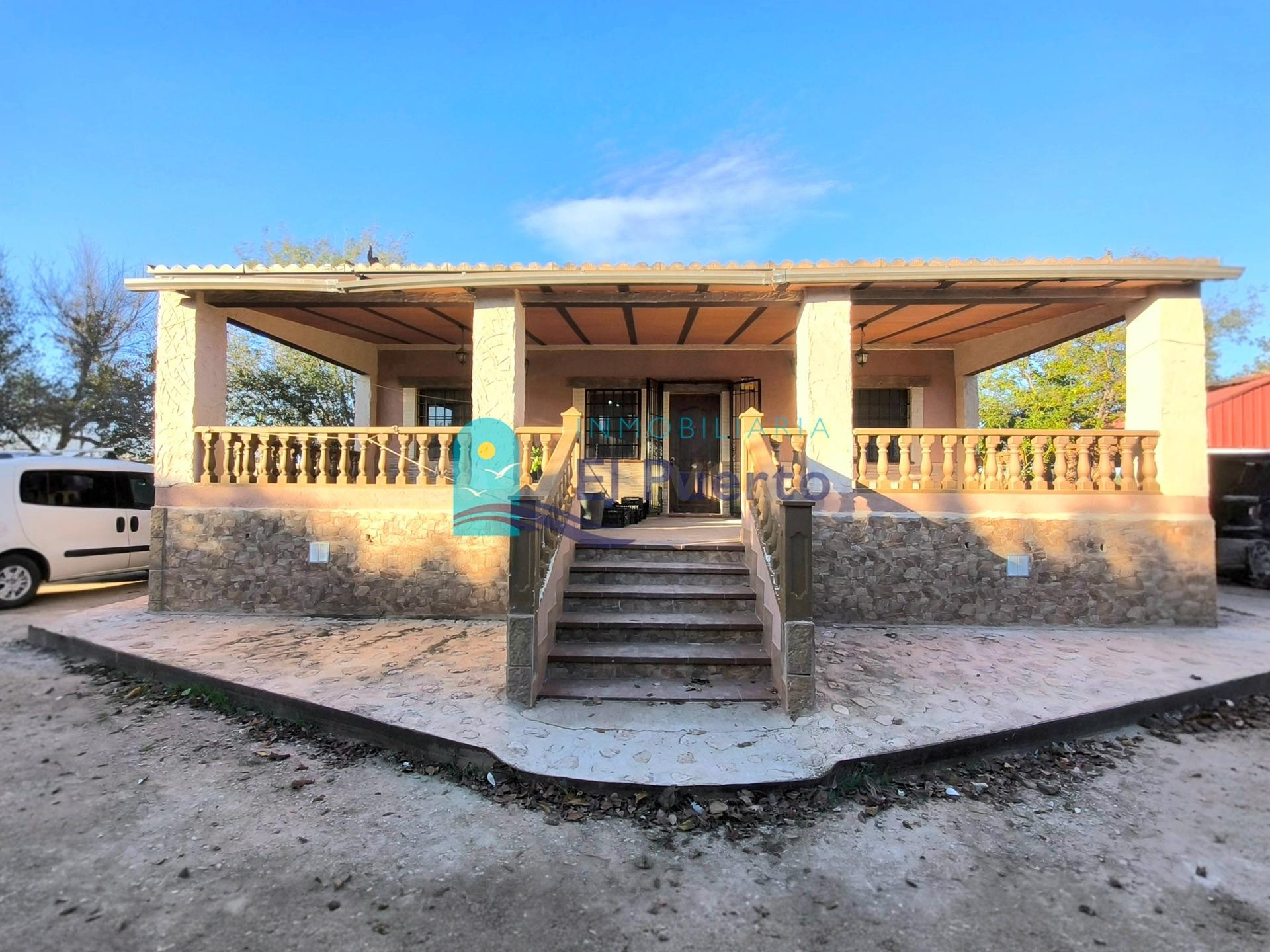 CASA DE CAMPO CON TERRENO EN EL ESCOBAR – FUENTE ÁLAMO DE MURCIA - REF 1184