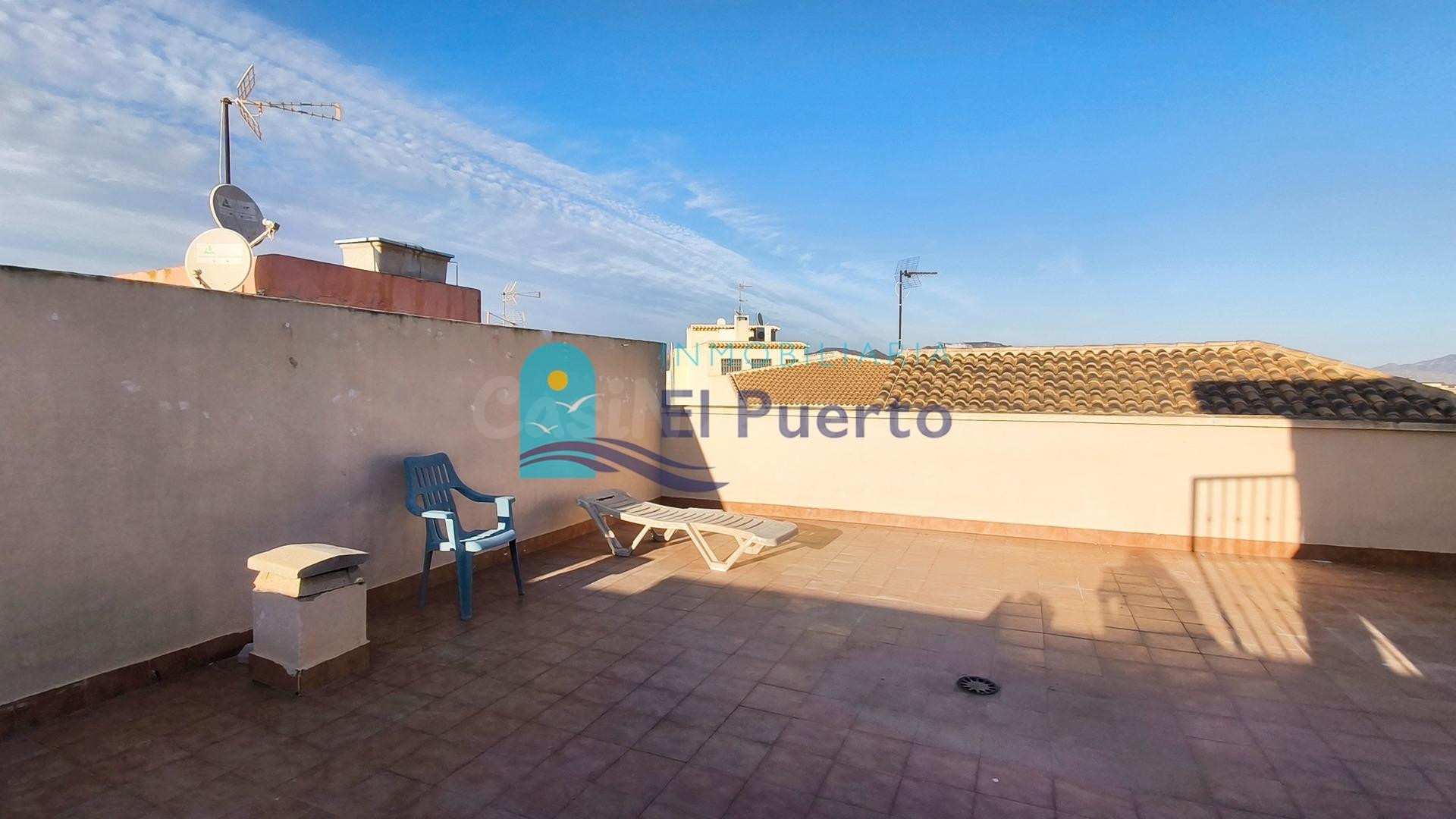 ESTUPENDO ÁTICO CON SOLARIUM PRIVATIVO EN PUERTO DE MAZARRÓN - REF 1250