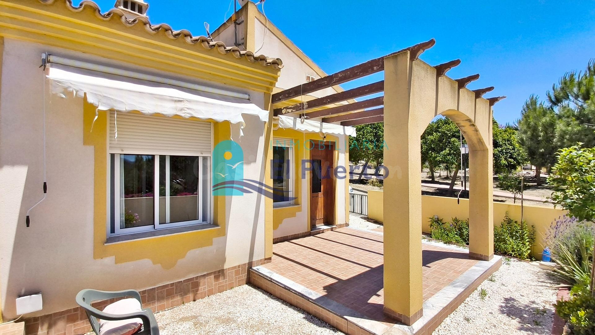 ENCANTADORA CASA DE PLANTA BAJA EN COUNTRY CLUB, MAZARRÓN – REF 1794