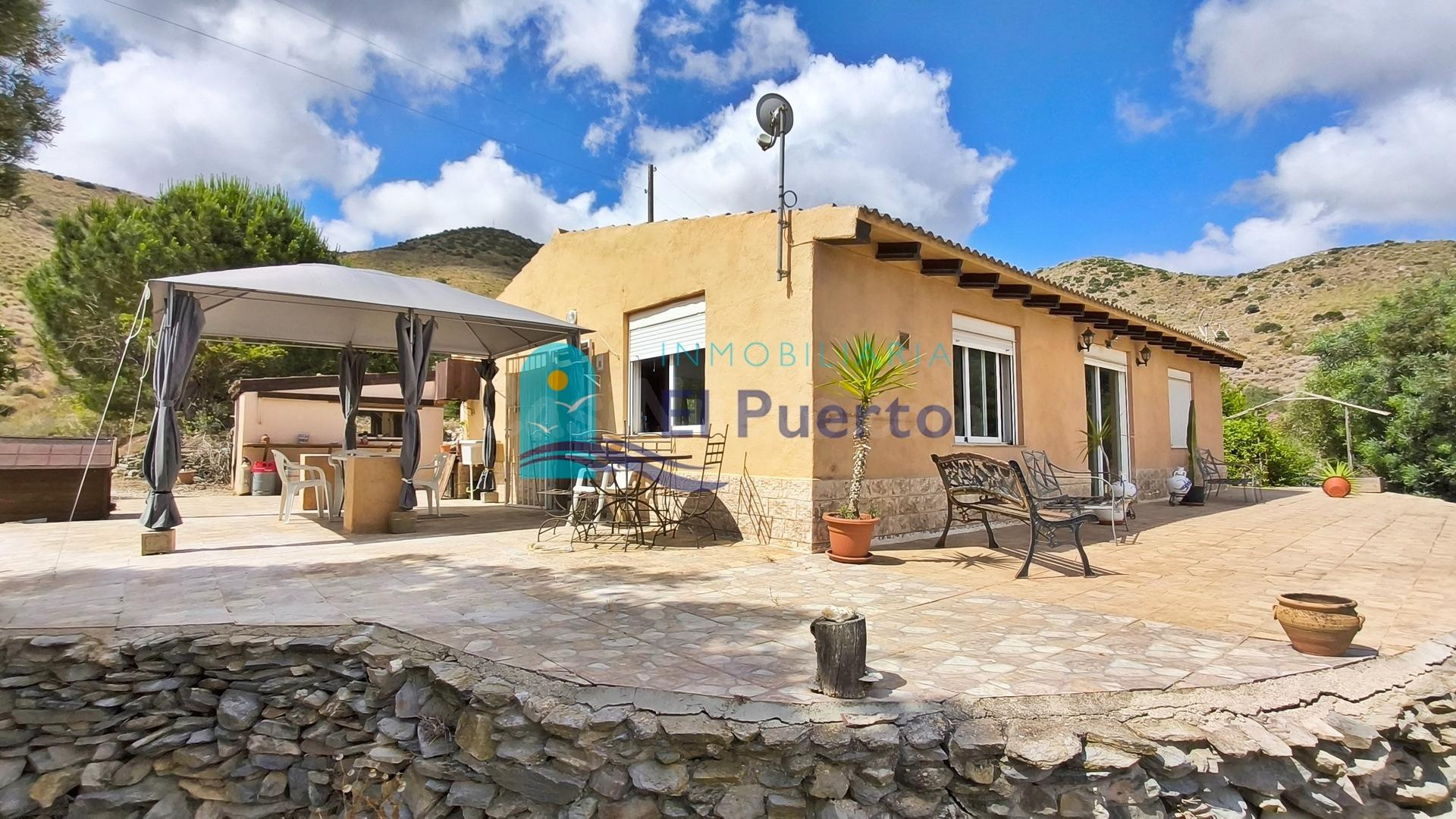 CASA DE CAMPO CON 6.675 m2 DE PARCELA EN TALLANTE, CARTAGENA - REF 1772