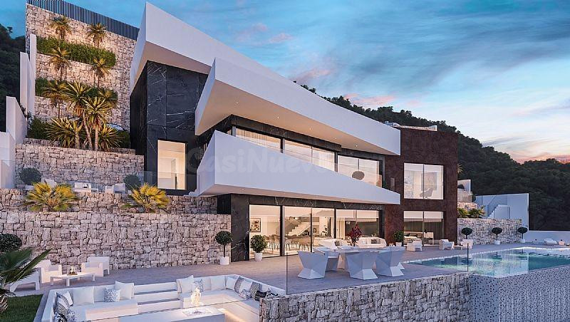 VILLA DE LUJO DE OBRA NUEVA EN BENNISA