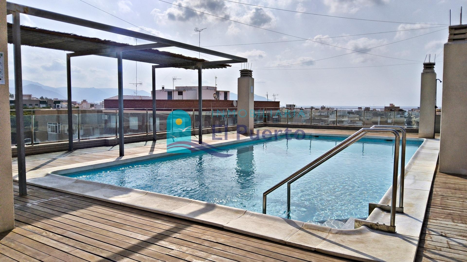 APARTAMENTO CON PISCINA, TERRAZA Y TRASTERO EN PUERTO DE MAZARRÓN – REF. 1805