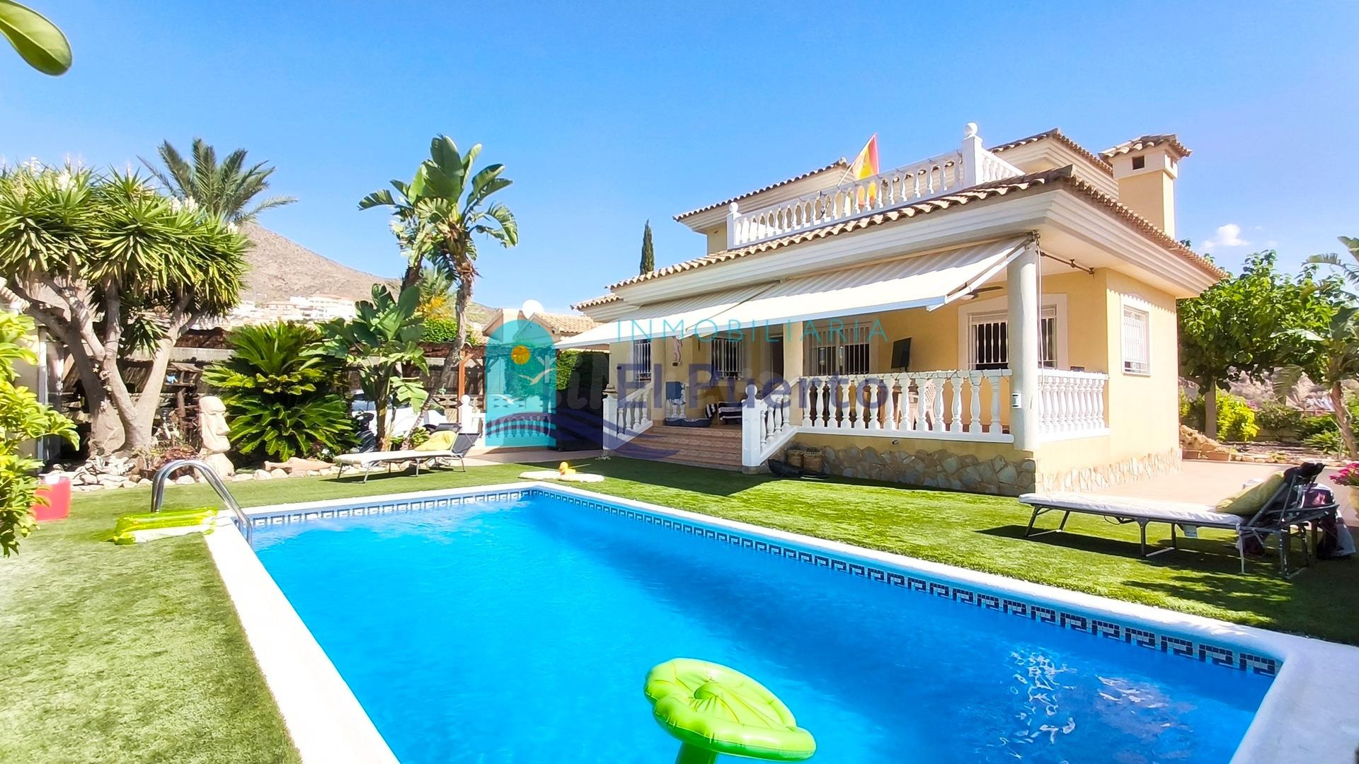 CHALET CON PISCINA Y GRAN PARCELA EN BOLNUEVO – REF. 1826
