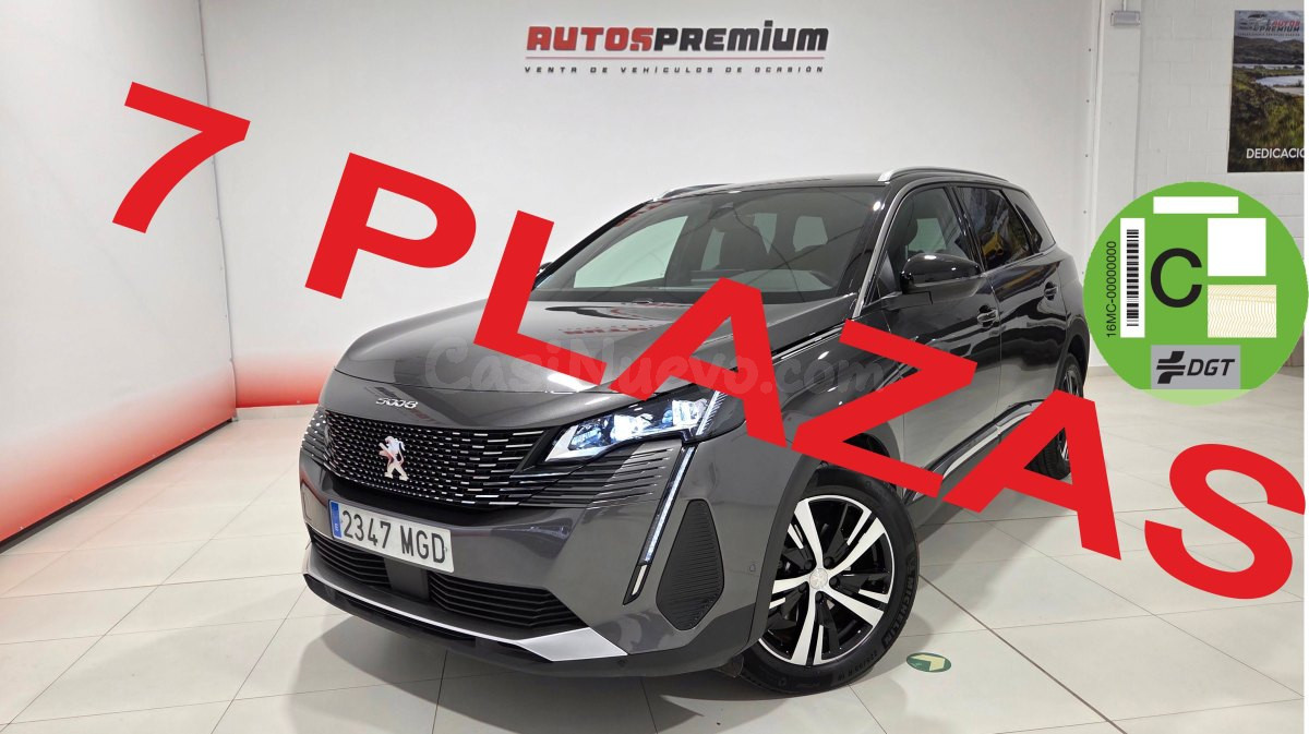 Peugeot 5008 PEUGEOT 5008  1.5 BLUE-HDI GT-Line EAT8  AUTOMATICO 7 PLAZAS (2023)