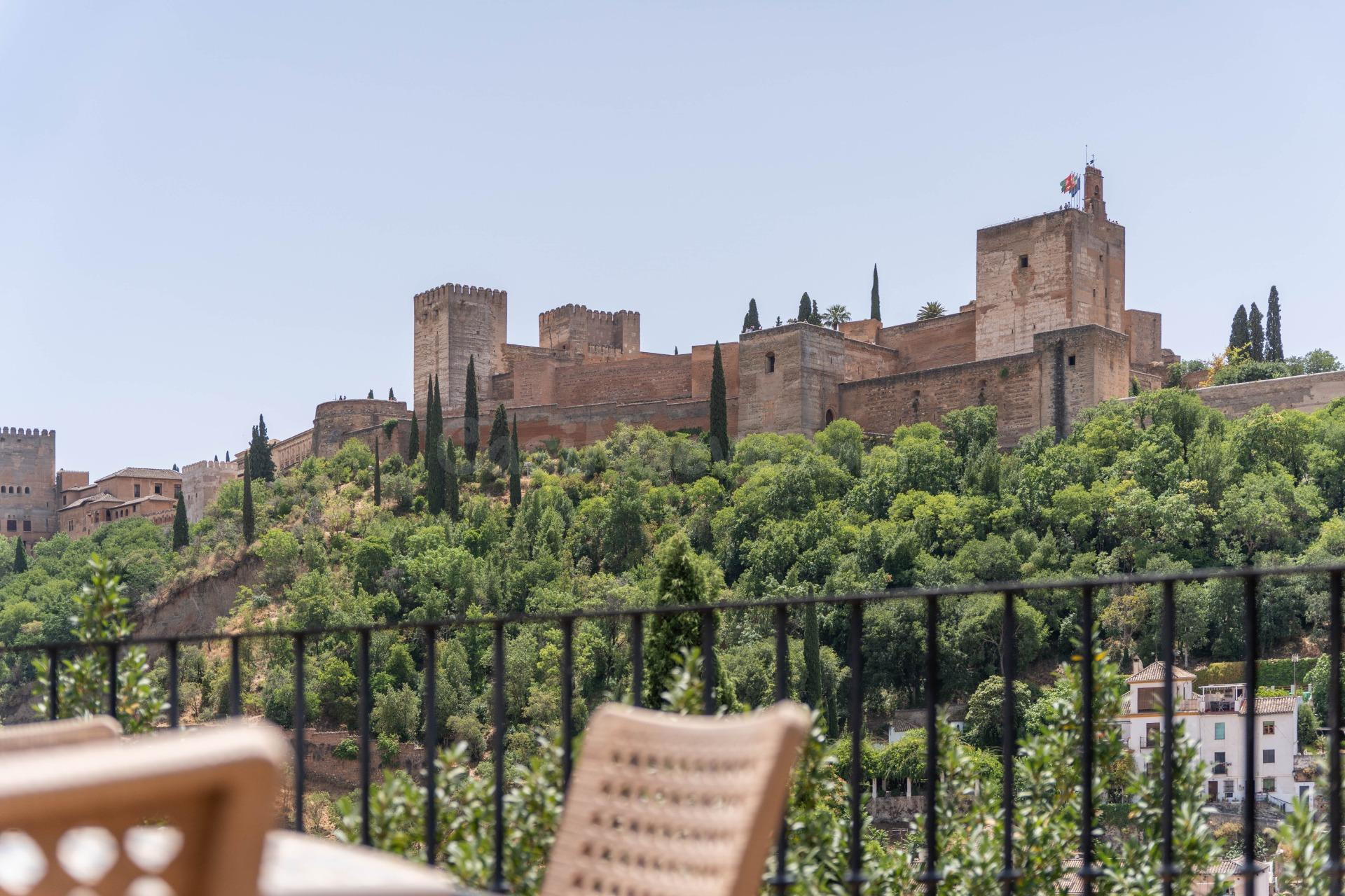 DOS MAGNÍFICAS CASAS en el Albaicín con vistas panorámicas a la Alhambra!!!