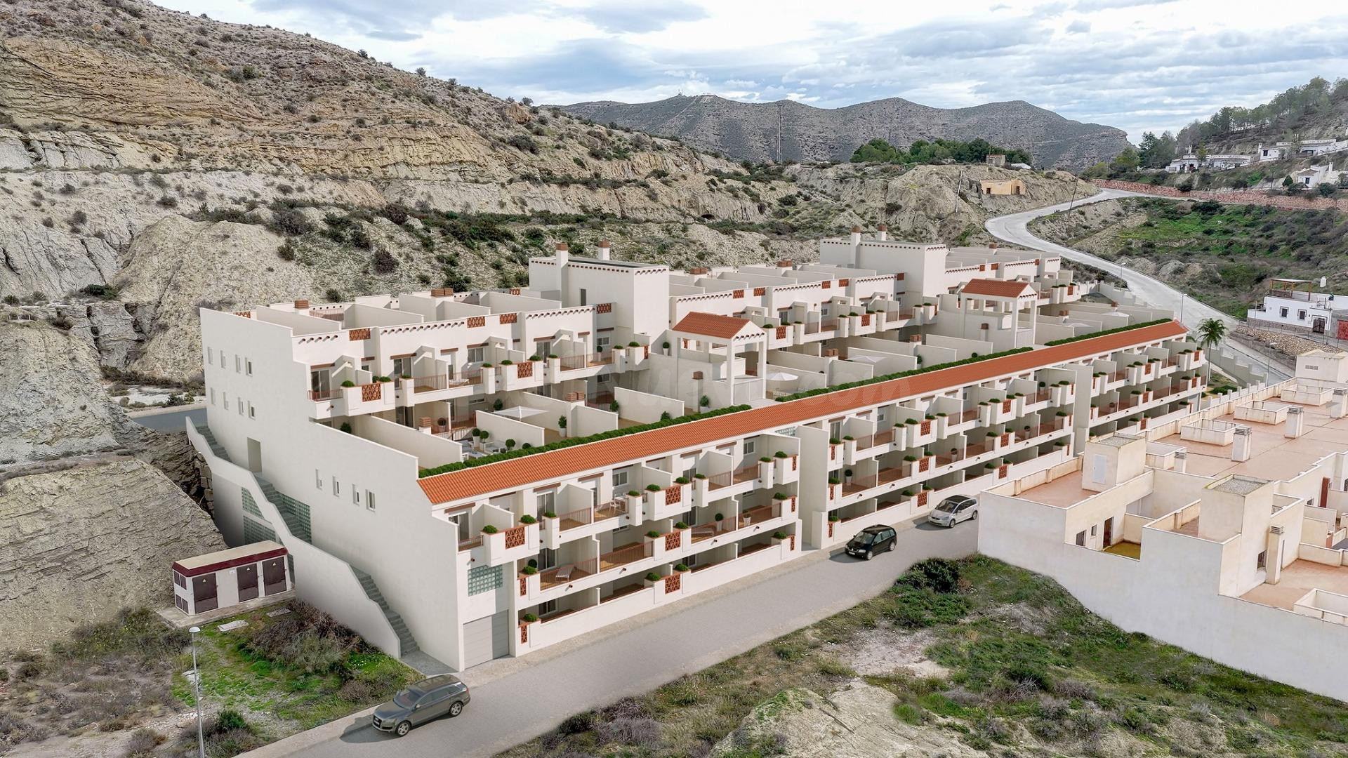 Promoción de 23 viviendas de 1 y 2 dormitorios, venta del lote completo, en Terque