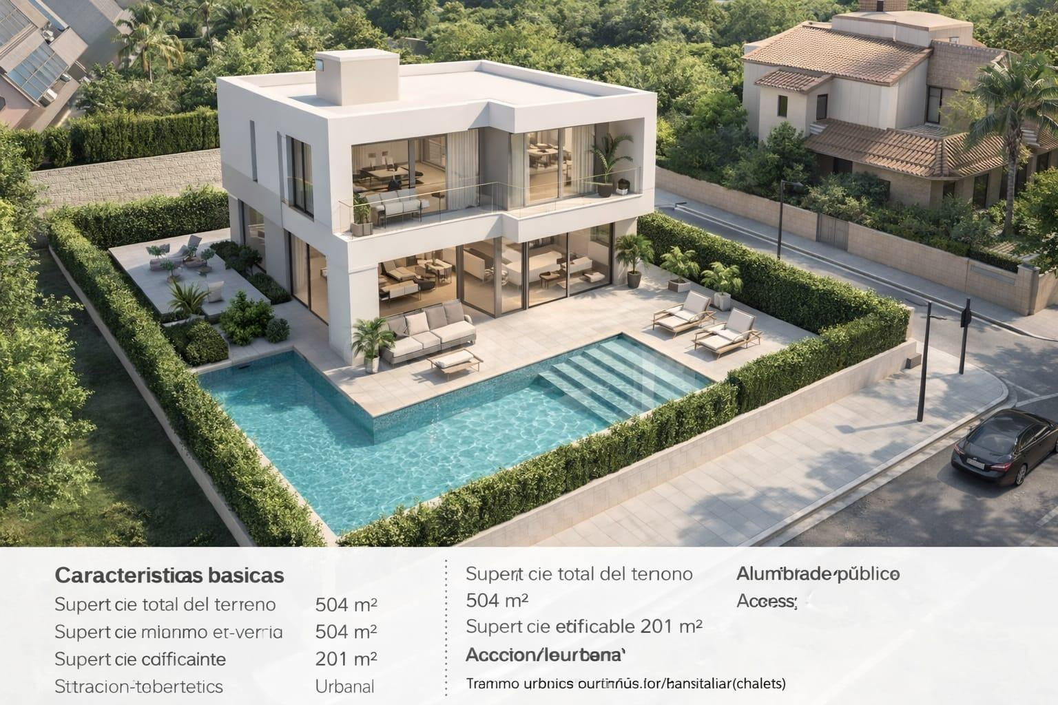 ✨ PARCELA URBANA  ALICANTE GOLF DE 504 m2 PARA CHALET EXCLUSIVO EN ZONA RESIDENCIAL ✨