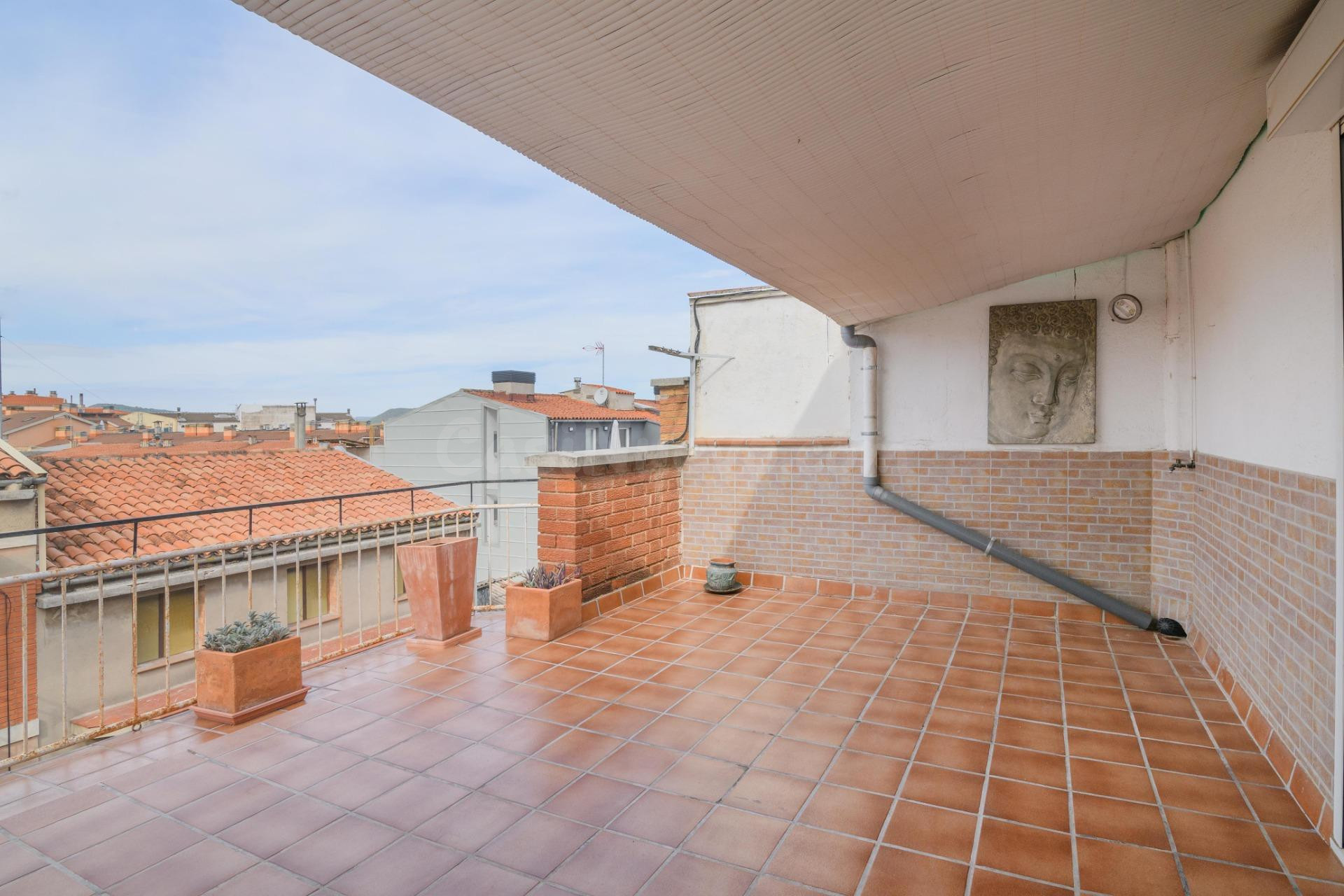 Ático con gran terraza