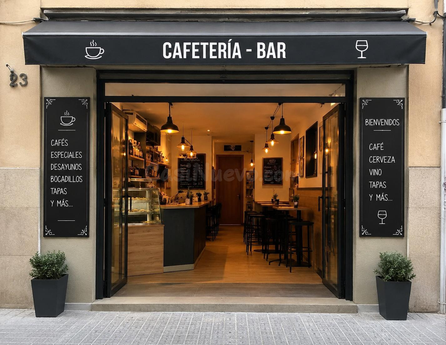 SE VENDE BAR CAFETERÍA TOTALMENTE REFORMADO LOCAL Y LICENCIA JUNTO PASEO DE LA SALUT