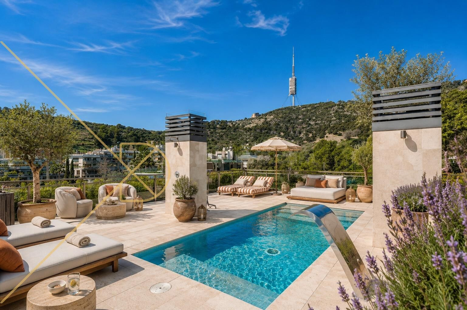 Exclusivo Súper Ático de Lujo con Piscina Privada y Vistas Panorámicas a Barcelona