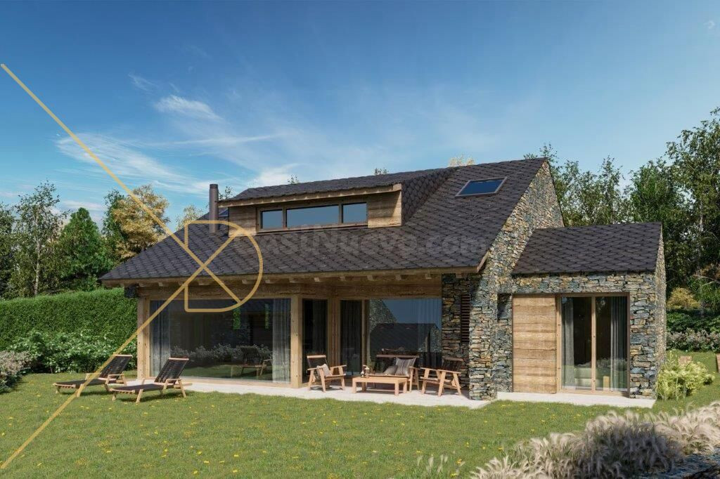 Casa de obra nueva en GER de 200m2 con jardín privado y diseño contemporáneo