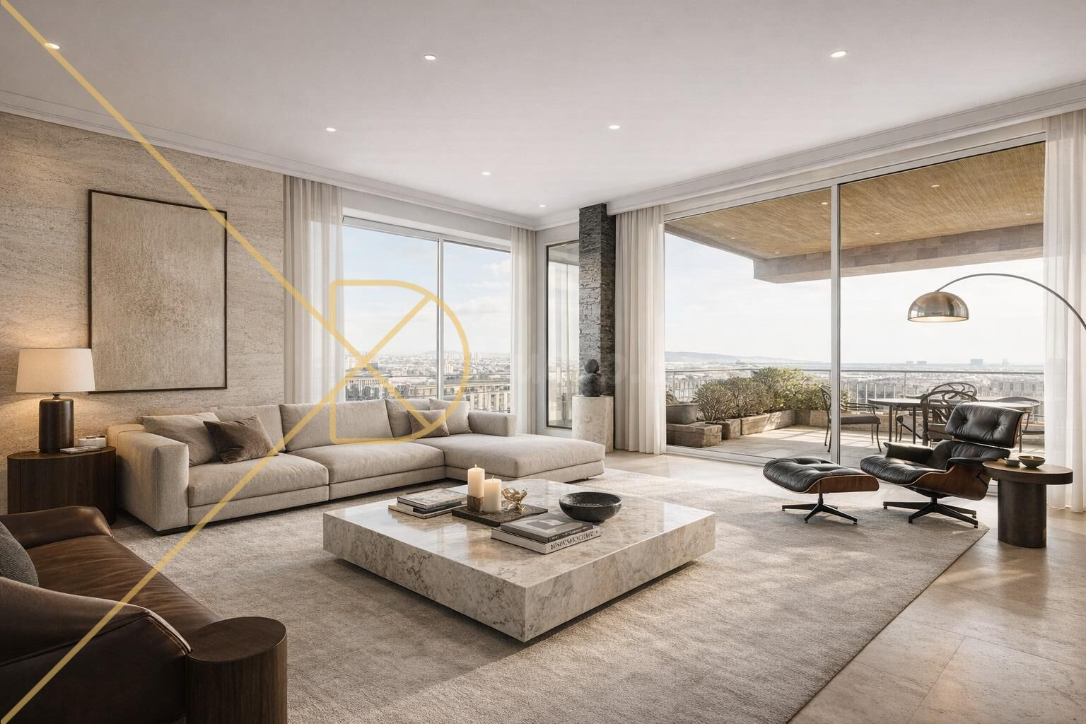 Exclusivo piso alto de 267m2 en Pedralbes con vistas panorámicas en Barcelona