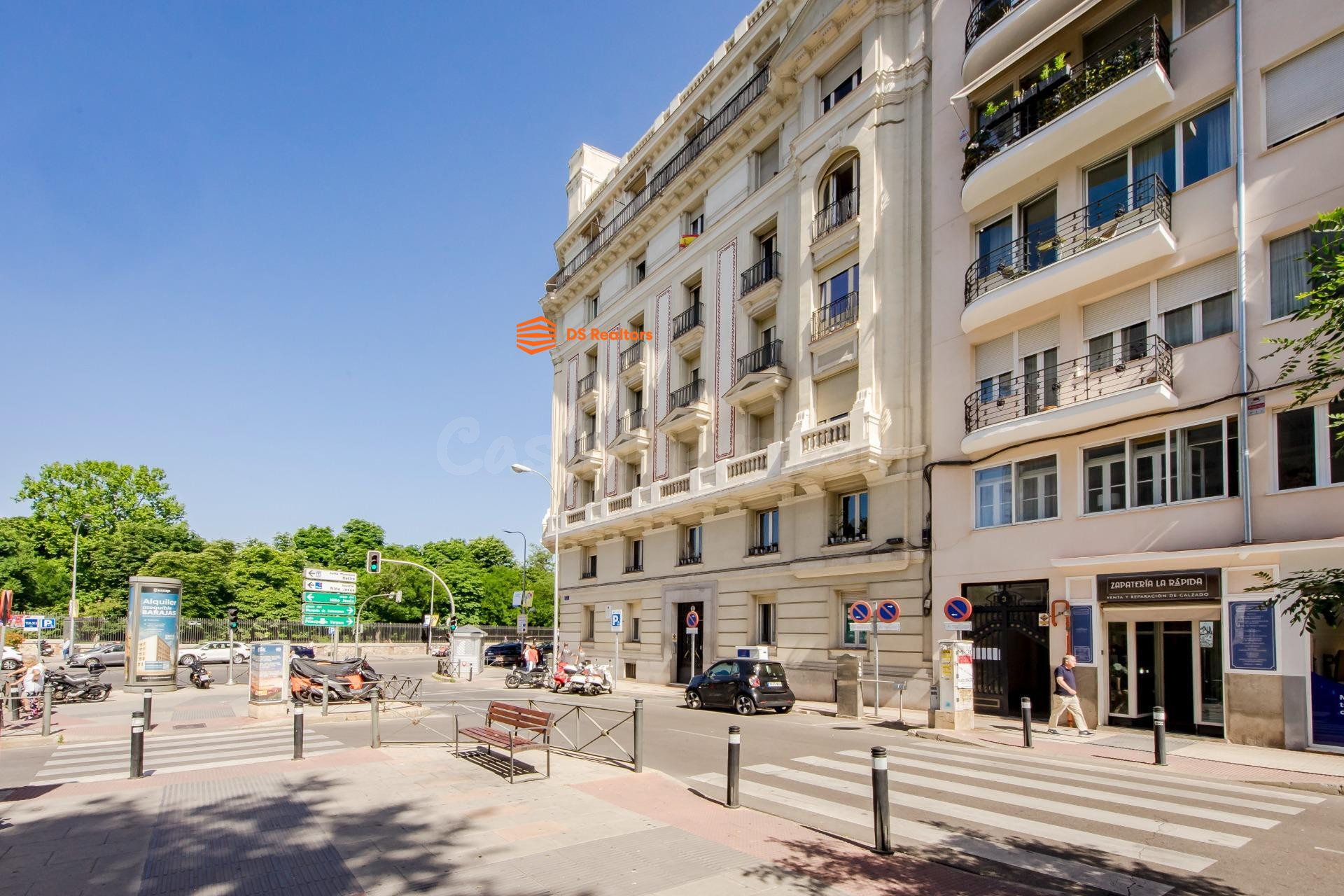 Piso frente al Parque del Retiro, calle Ibiza