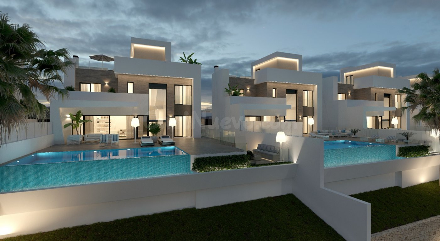 Nuevas villas de lujo en construcción Finestrat