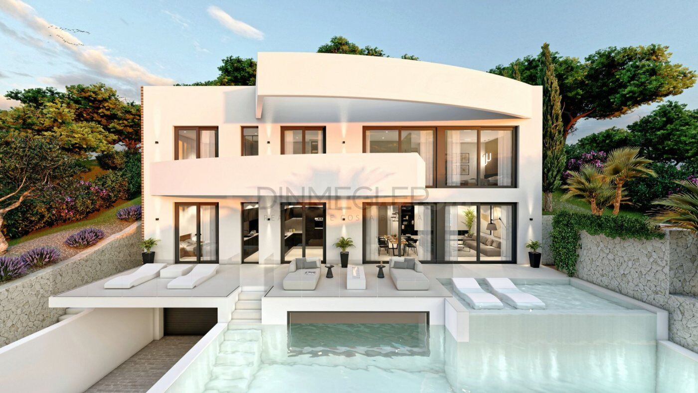 VILLA DE LUJO DE OBRA NUEVA EN ALTEA