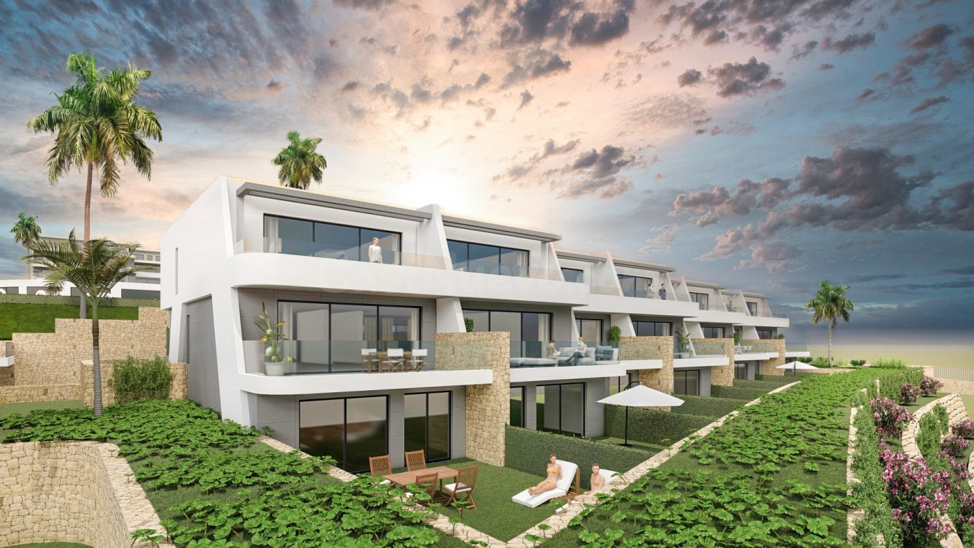 Áticos dúplex en nuevo complejo residencial de Finestrat