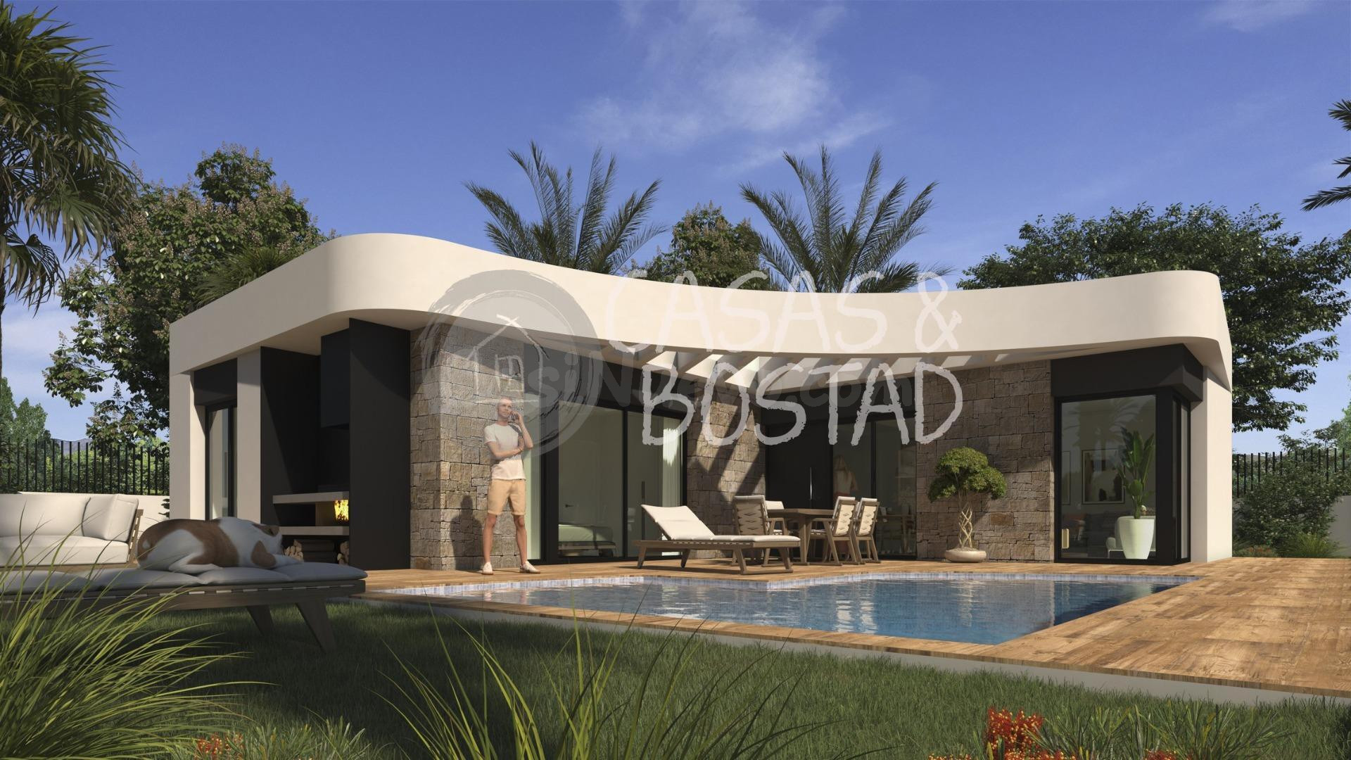 VILLAS DE OBRA NUEVA EN LOS MONTESINOS