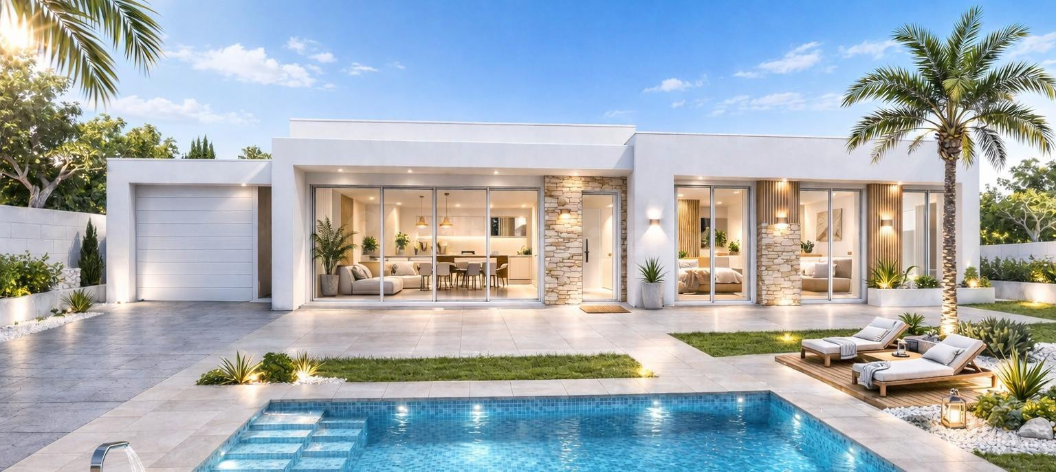Exclusiva vivienda de obra nueva en Benissanó, ubicada en la zona del Castillo
