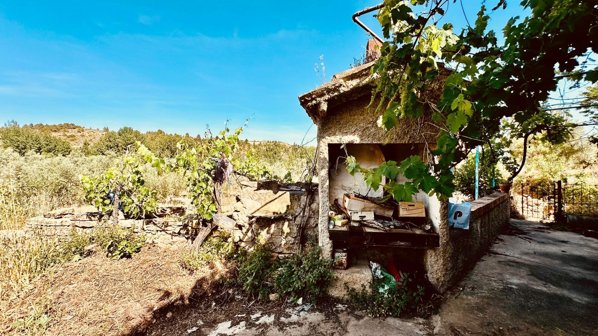 Finca rústica con maset en La Fresneda