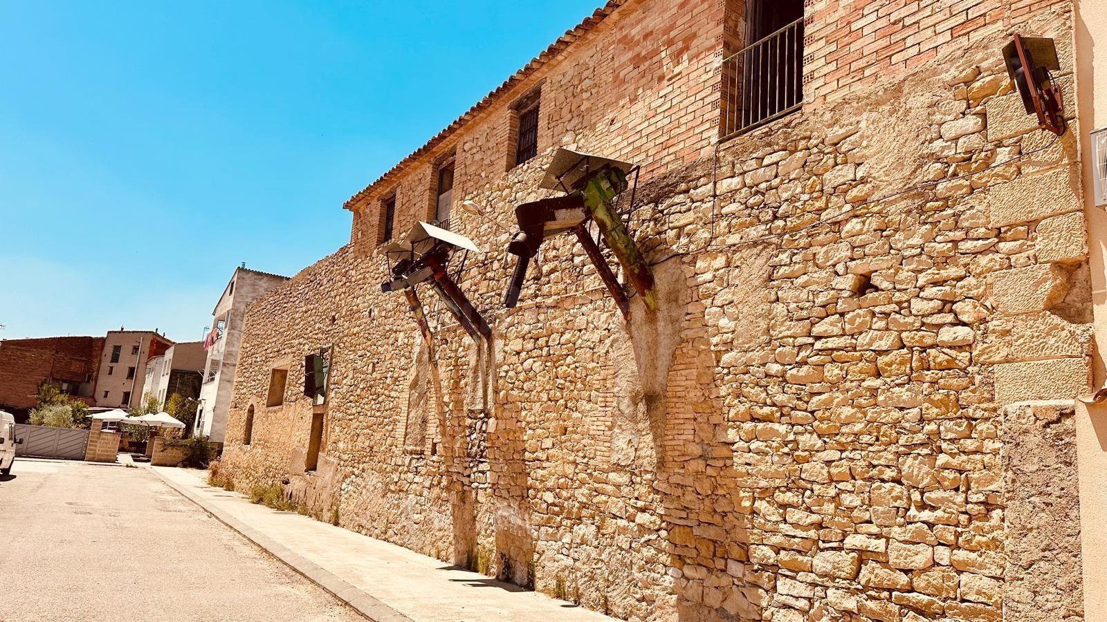 Antigua almazara en Cretas