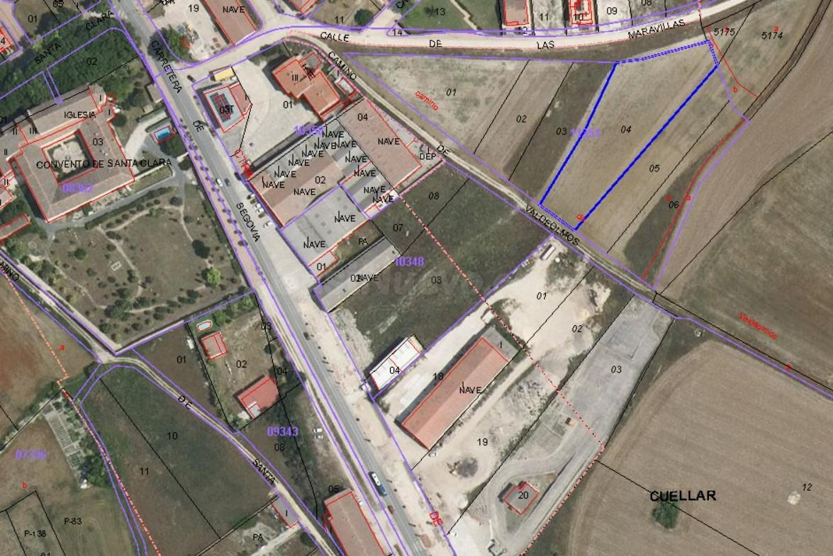 Parcela Urbana en Venta en Camino Maravillas, 8, Cuéllar. Ref. 2127