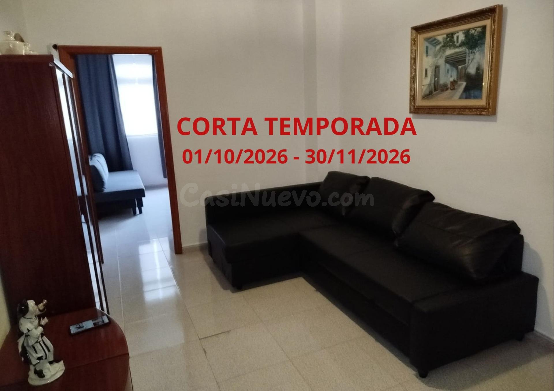Piso 1 habitación 46m² en alquiler - La Isleta