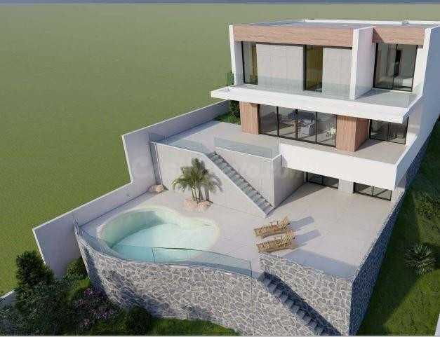 Terreno con proyecto: ¡Construye tu sueño en este espacio único!