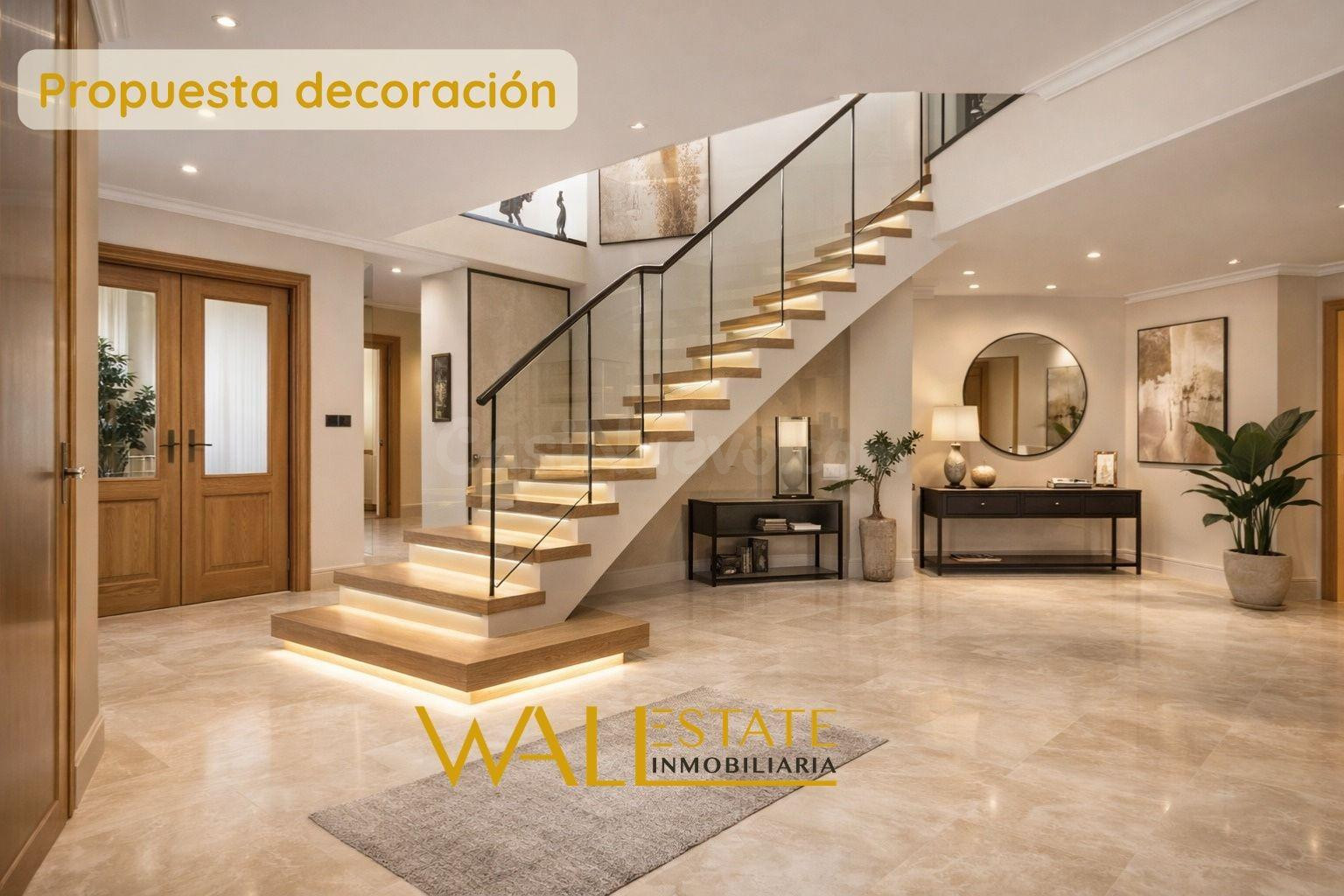 Elegante chalet con jardín privado, terraza y piscina en el Parque Conde de Orgaz